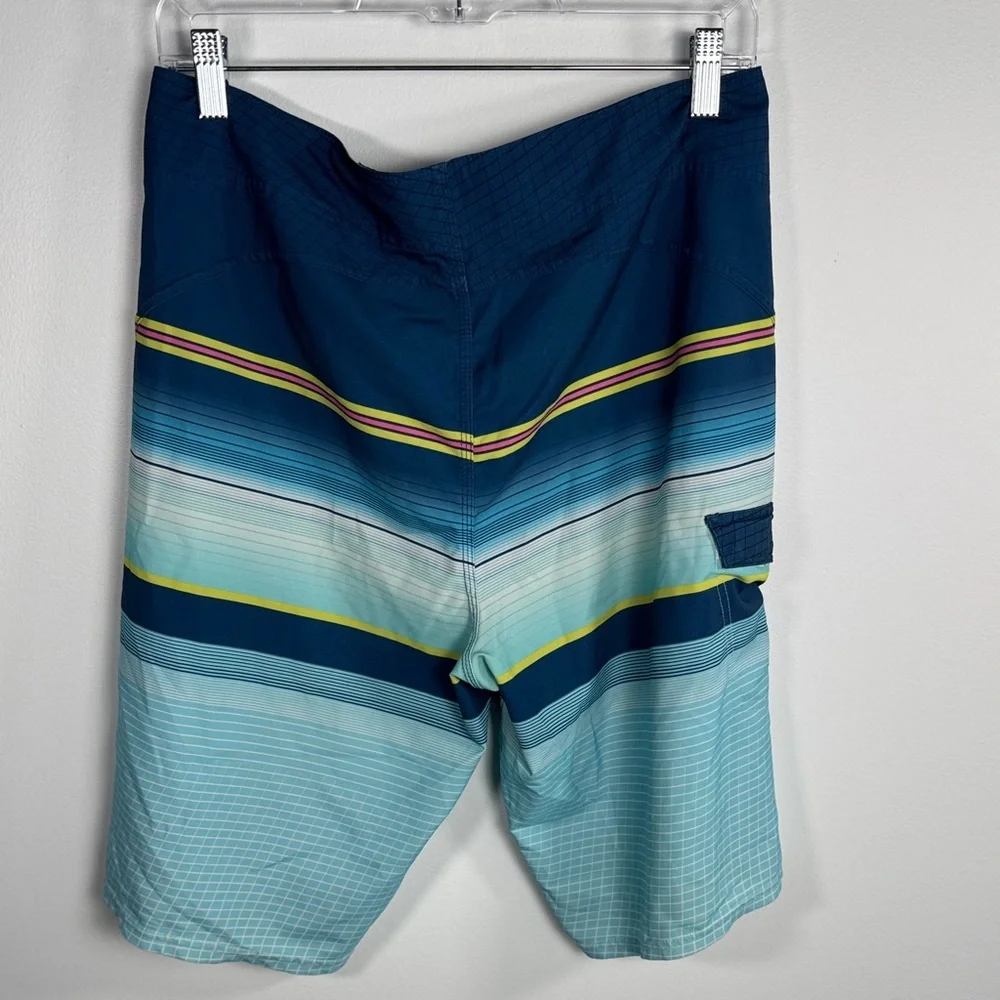 Billabong Platinum Boardshorts Men’s 32 Blue/Teal Swim Trunks